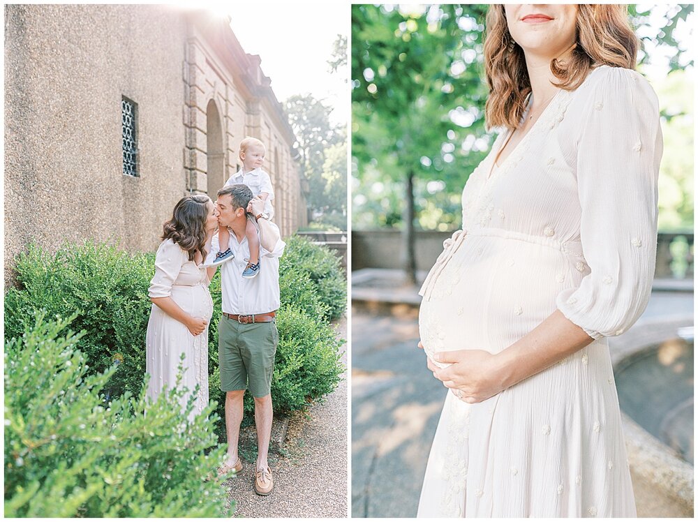 Maternity Session In Meridian Hill Park In Washington, D.c.