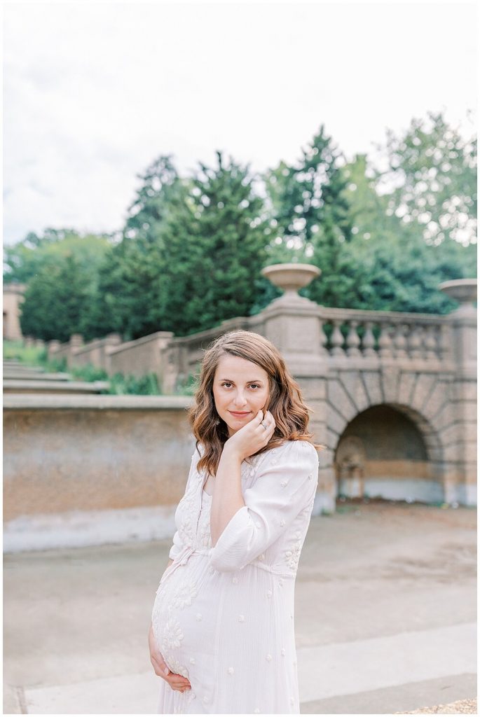 Maternity Session In Meridian Hill Park, Dc