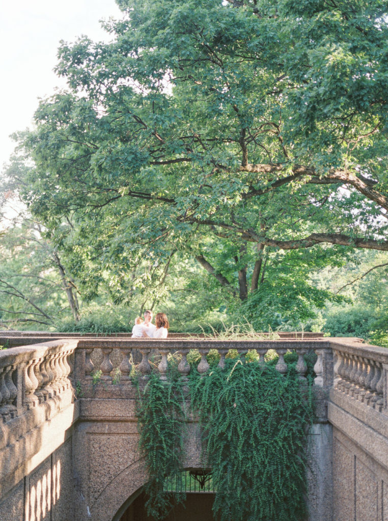 Family In Meridian Hill Park, Dc During Their Maternity Session