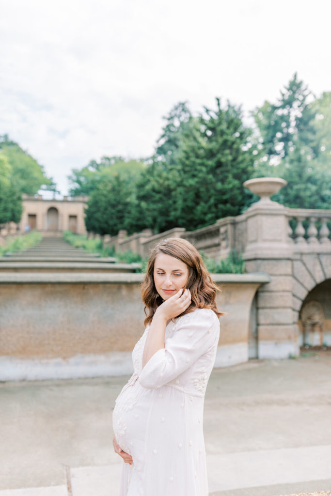 Dc Maternity Session In Meridian Hill Park