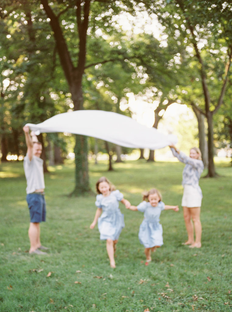 Dc Family Film Photography Session At The Dc War Memorial