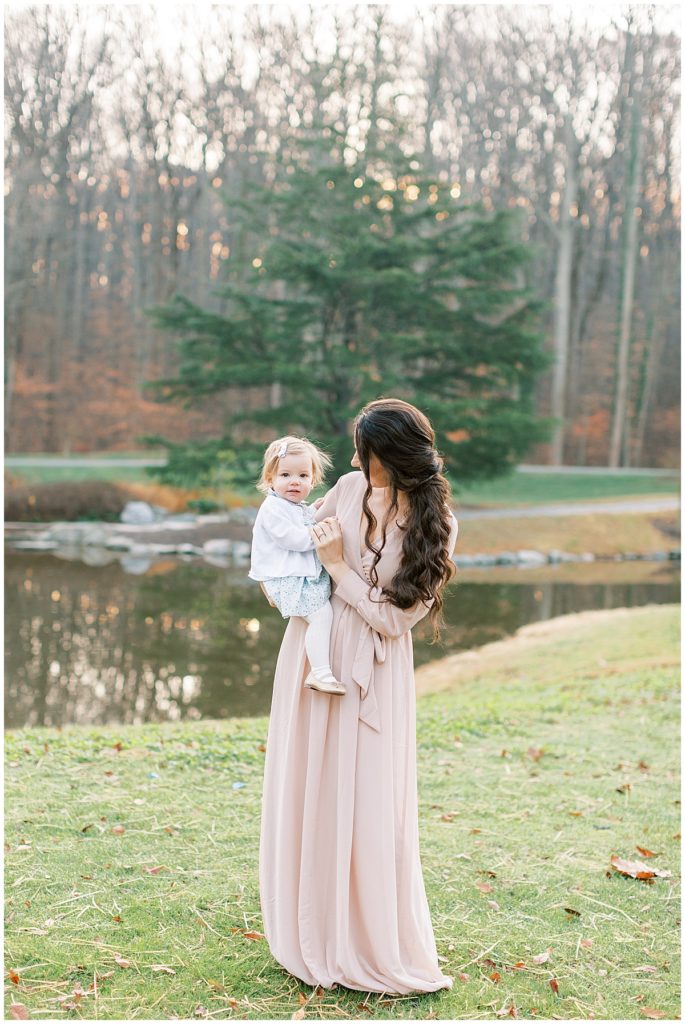 Bethesda Family Photographer Session In Brookside Gardens In Montgomery County