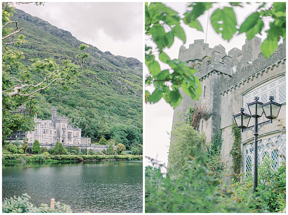 Kylemore Abbey And Malahide Castle In Ireland