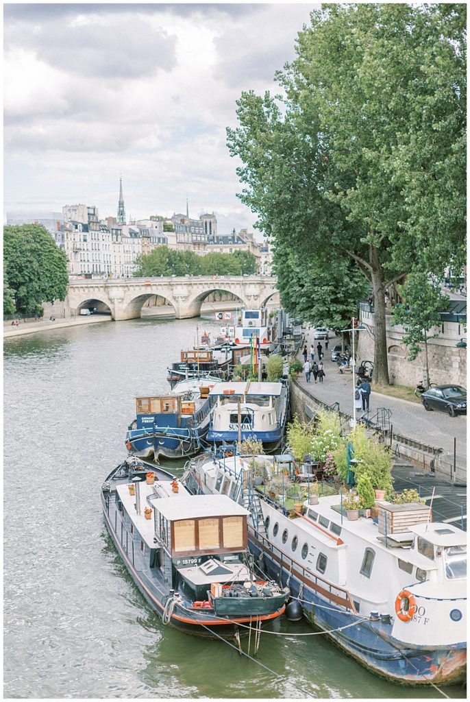 The Seine In Paris