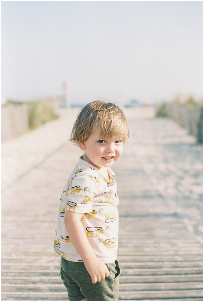 Little Boy In Cape May, Nj