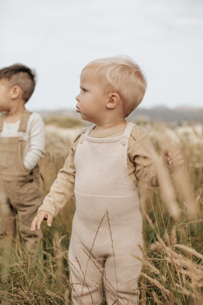 Jamie Kay Knit Overalls | Maryland Family Photographers 