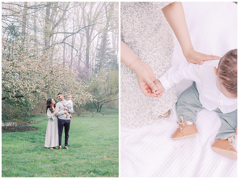 Beautiful Family Photography At Brookside Gardens