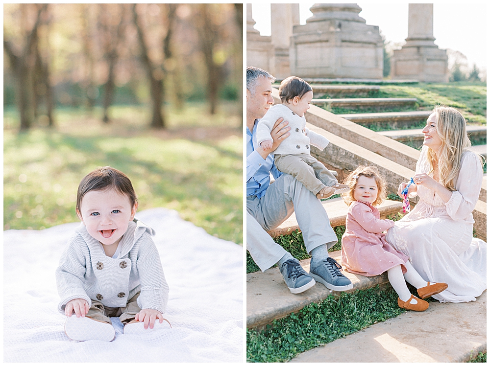 Family Photo Session At The National Arboretum In Washington, D.c.