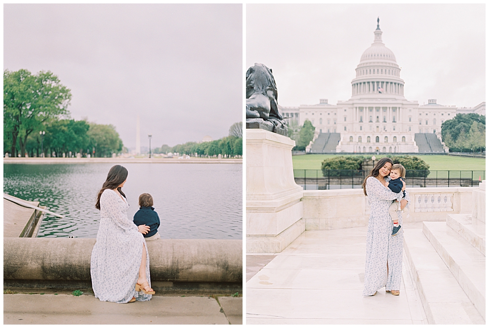 Washington, D.c. Family Session At The U.s. Capitol