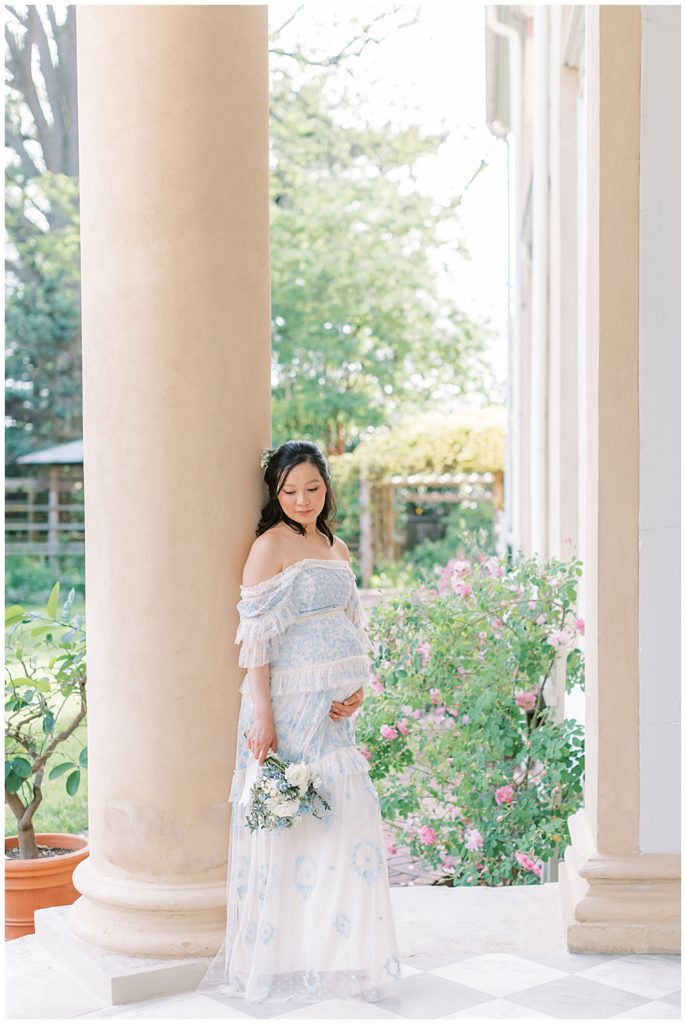 Tudor House Maternity Shoot In Dc