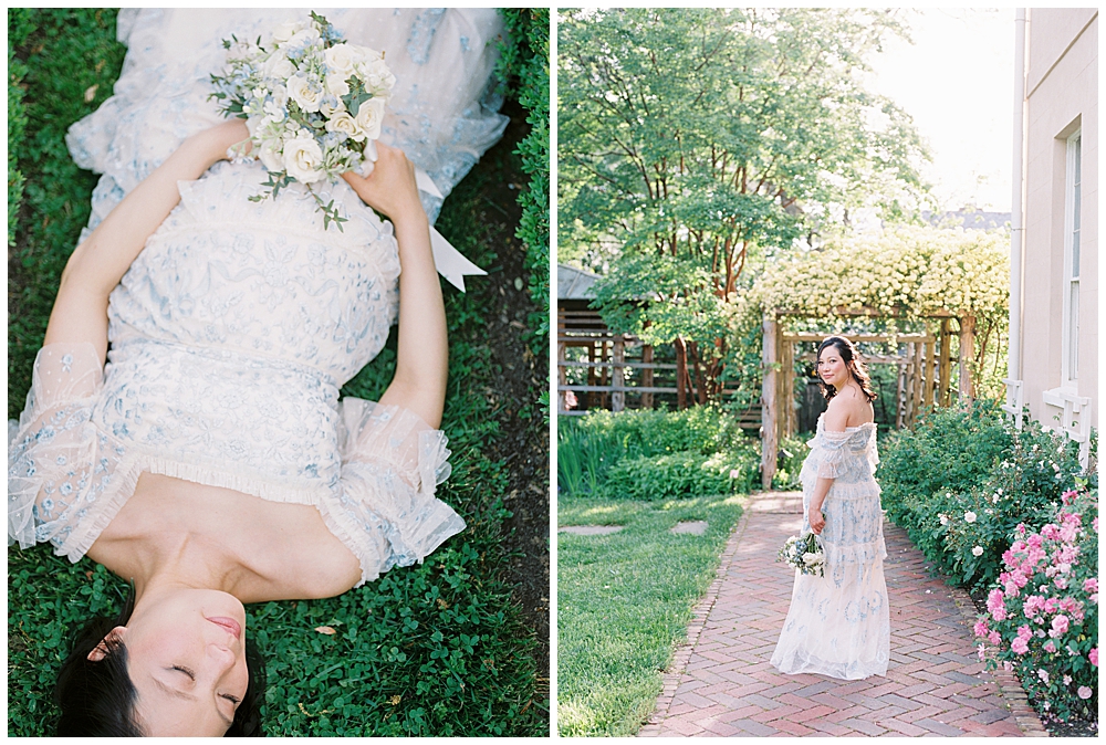 Romantic Maternity Session In Washington, D.c. At Tudor House