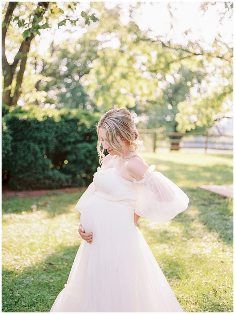 Maternity Session At Salubria Outside Of Washington, D.c.