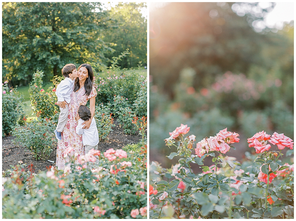 Arlington Va Family Photos At Bon Air Rose Garden