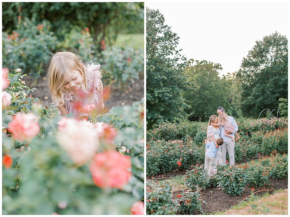 Bon Air Rose Garden Family Photo Session