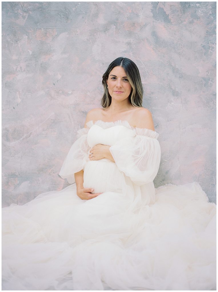 Maternity Session In A Washington Dc Studio