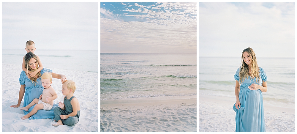 A Stunning Beach Maternity Session Photographed By Dc Maternity Photographer Marie Elizabeth Photography