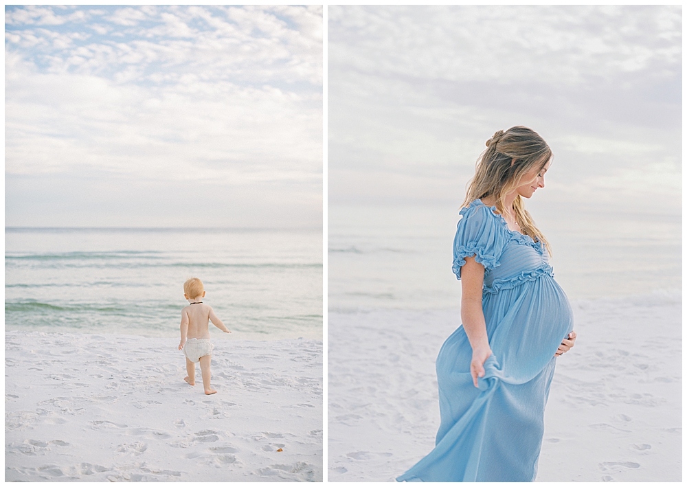 Beach Maternity Session Photographed By Dc Maternity Photographer Marie Elizabeth Photography