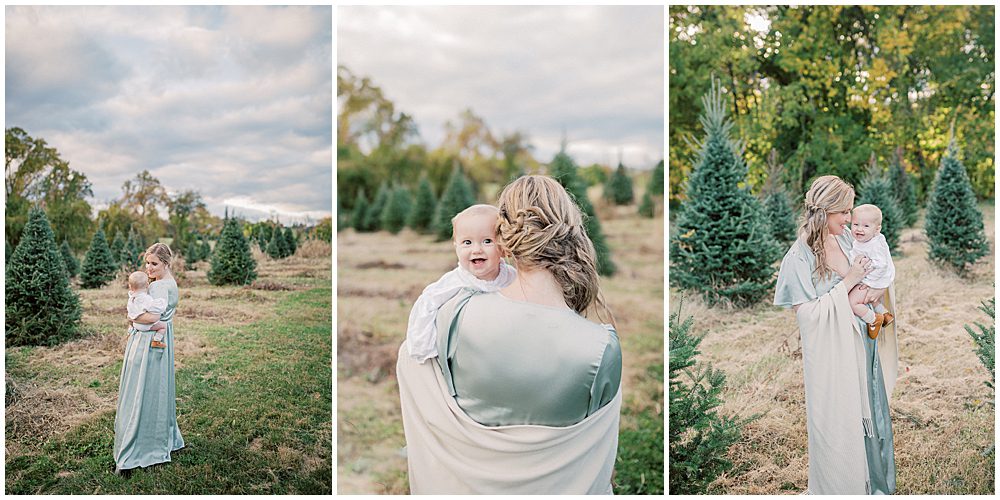 Christmas Tree Farm Mini Sessions 0013 How To Help Your Older Child During Your Newborn Session