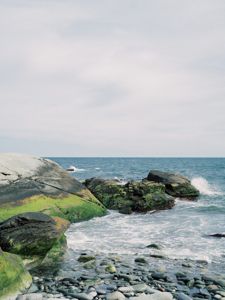 A View Of Sachuest Point National Wildlife Refuge Coast.