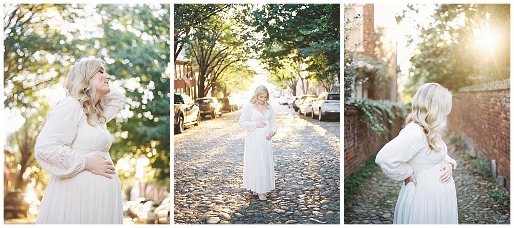 Maternity Session In Old Town Alexandria, Va.