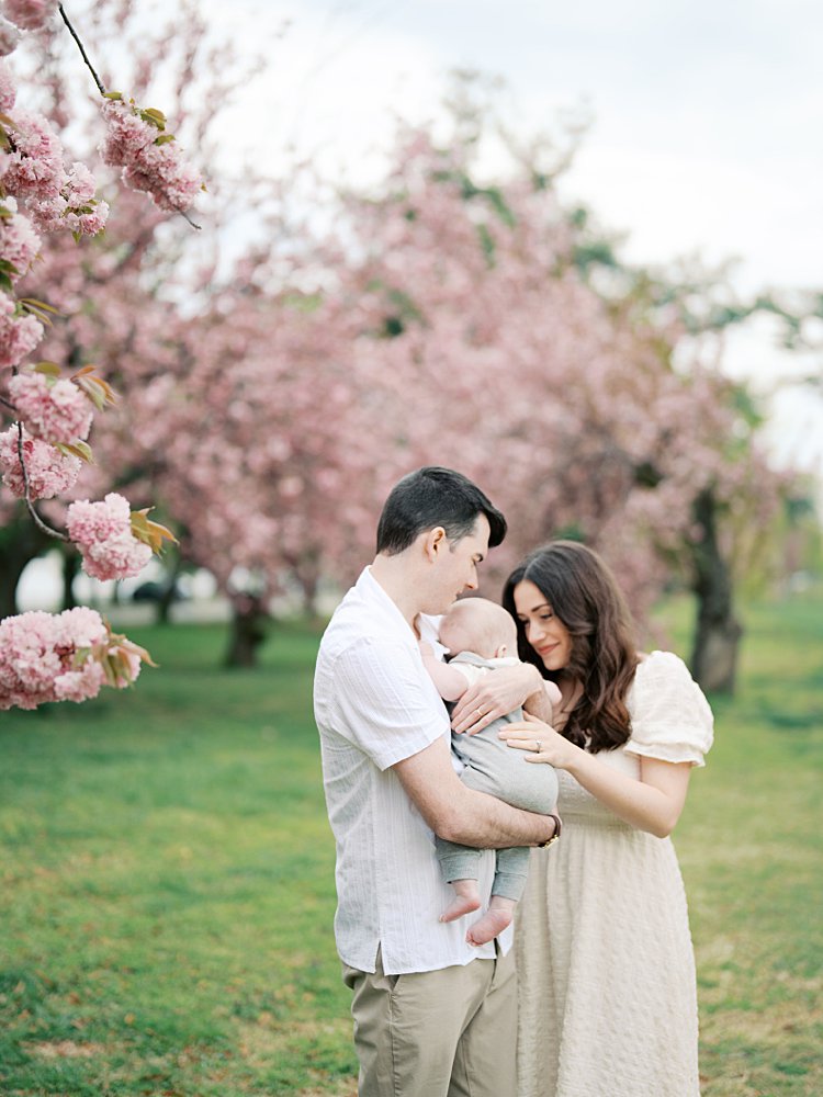 A Family Photo Session At Hains Point Park In Washington, Dc.