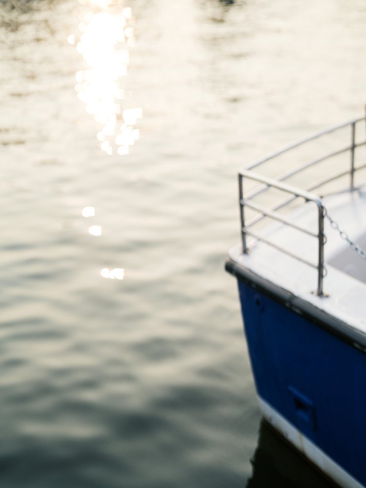 Boat in the water.