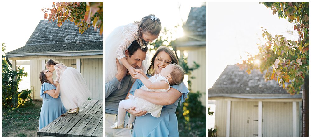What If It’s Rainy Or Cloudy On My Session Day? Collage Of Three Images From A Sunny Day Family Session.