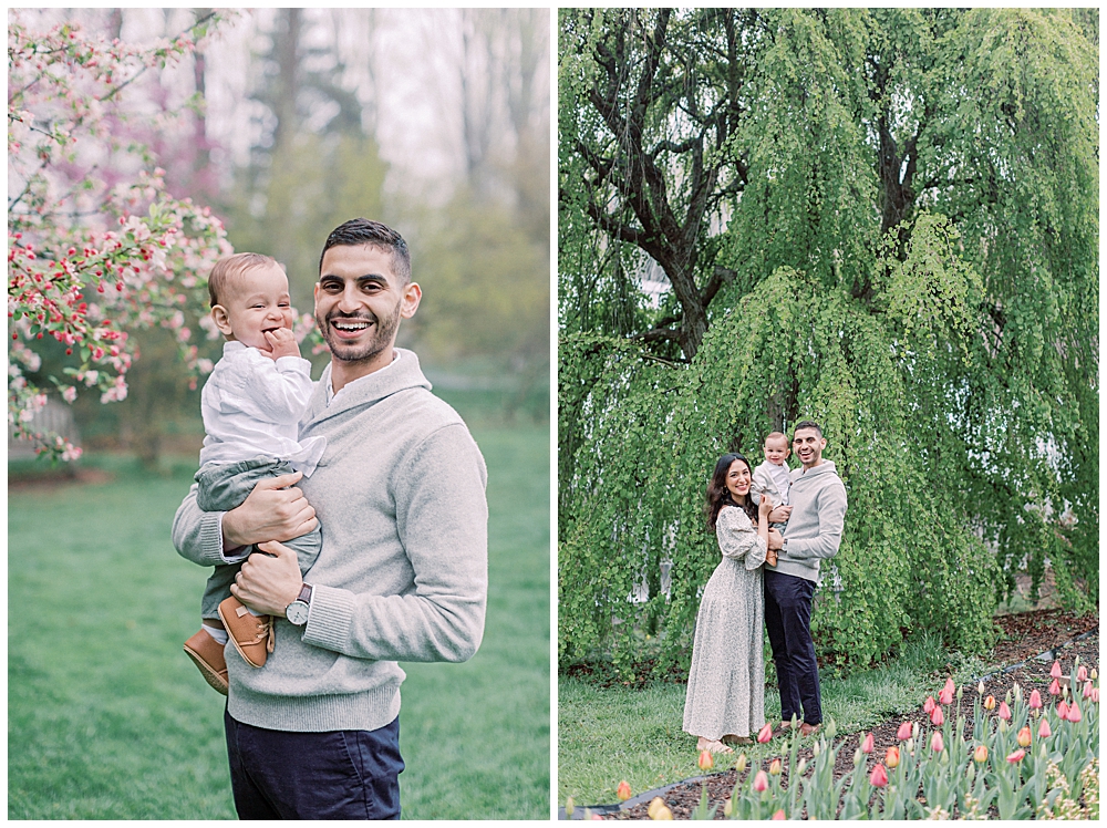 Brookside Gardens Family Photo Session in Montgomery County, Maryland.