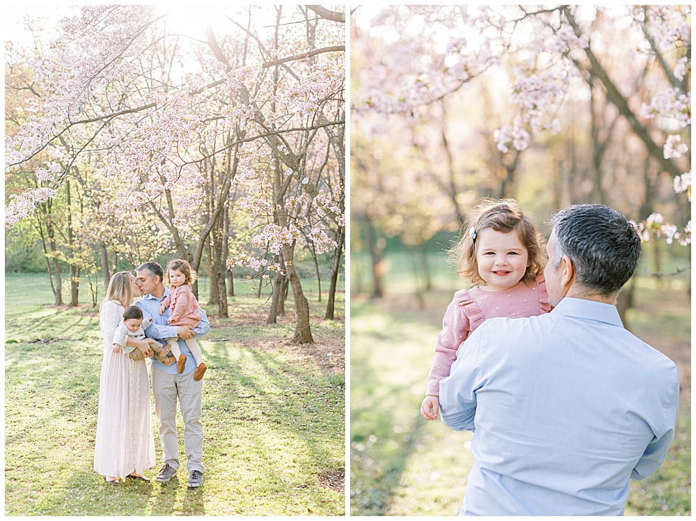 DC family photographer session at the National Arboretum cherry blossoms