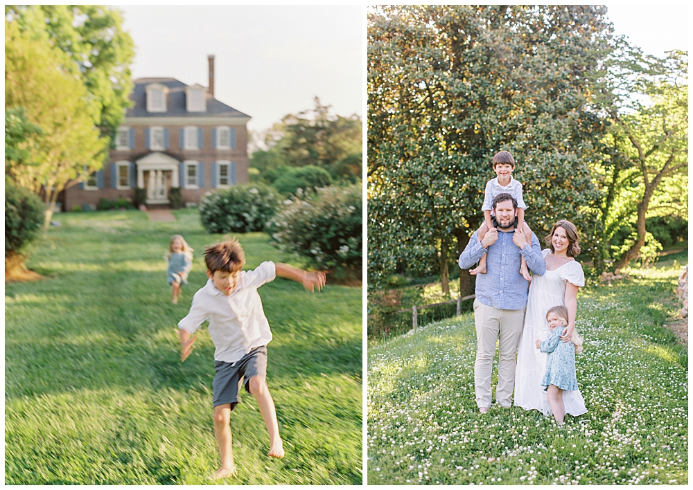 Family has fun during their photo session | Family Photographers in Maryland