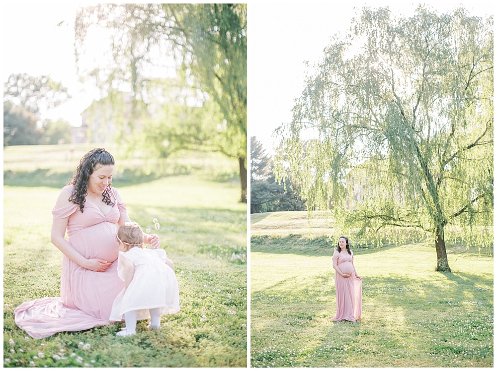 Maternity session at Riversdale Manor in Maryland