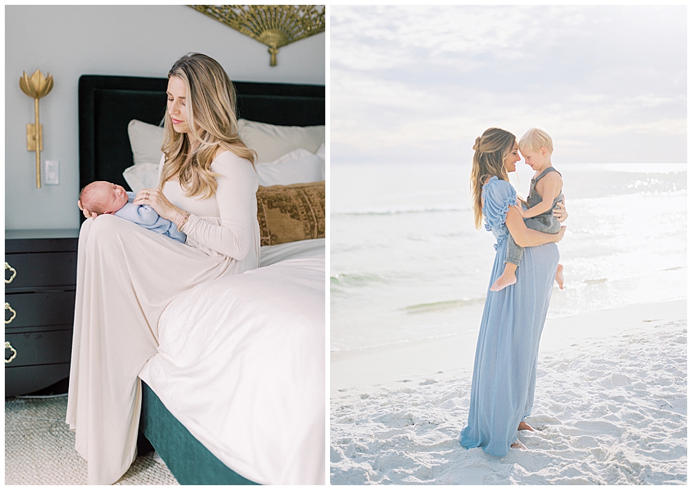 Maternity and newborn portraits by Marie Elizabeth Photography