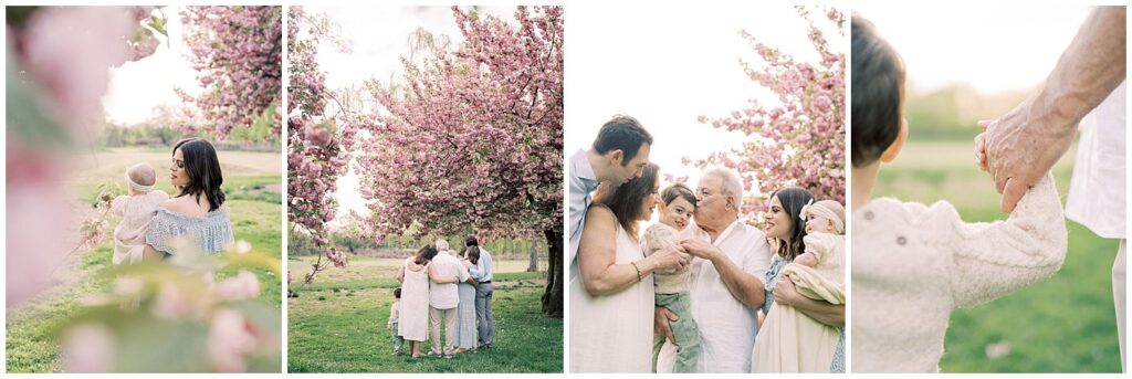 Kwanzan Cherry Blossoms DC Extended Family Session